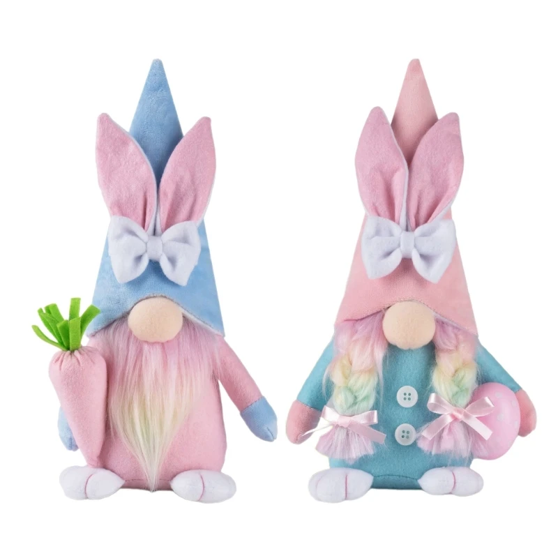 

Funny Easter Rabbit Toy Pendant Washable and Durable Stuffed Toy Festive Decor