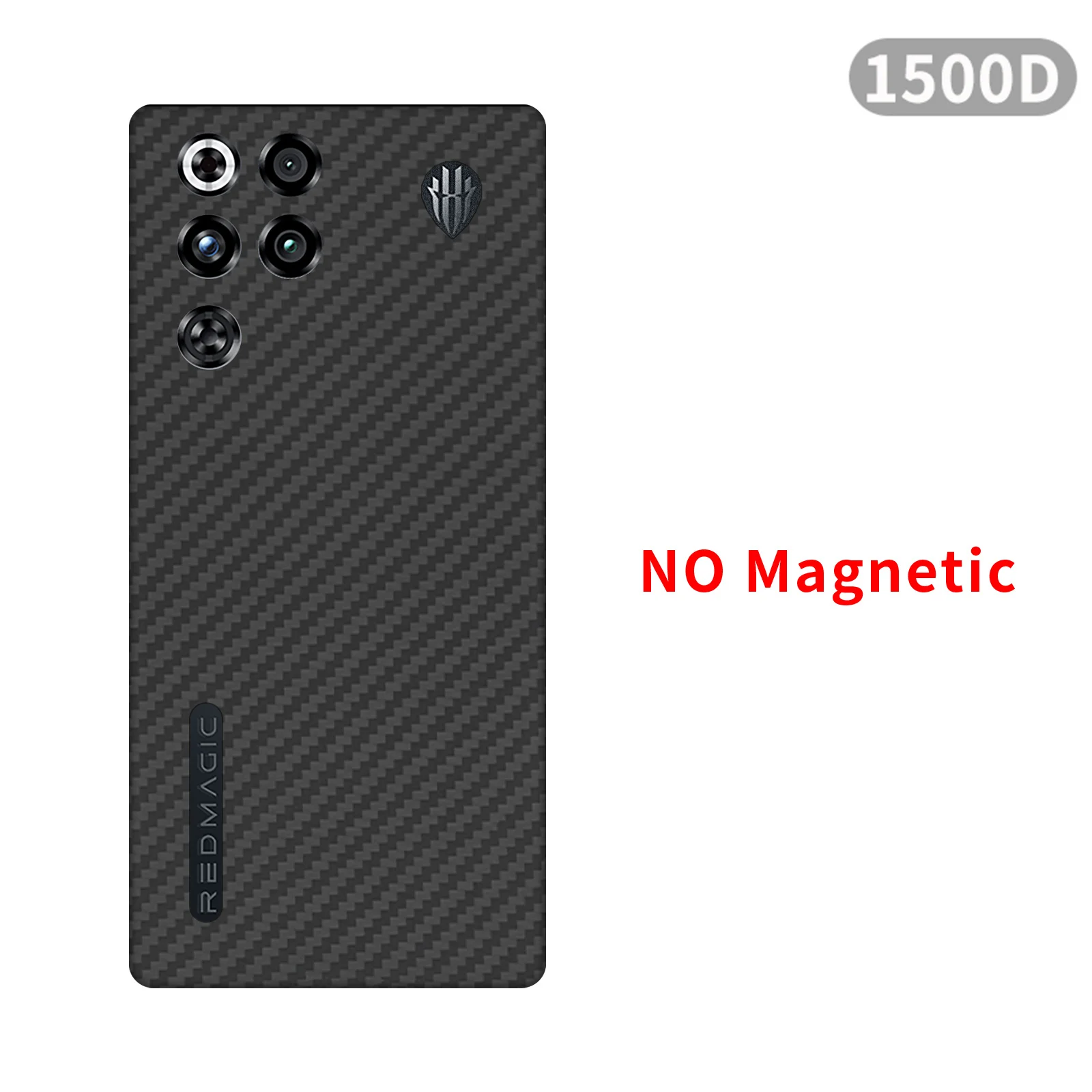 Carbon Fiber Ultra-Thin Phone Case with Aramid Fiber and Magnetic Protection