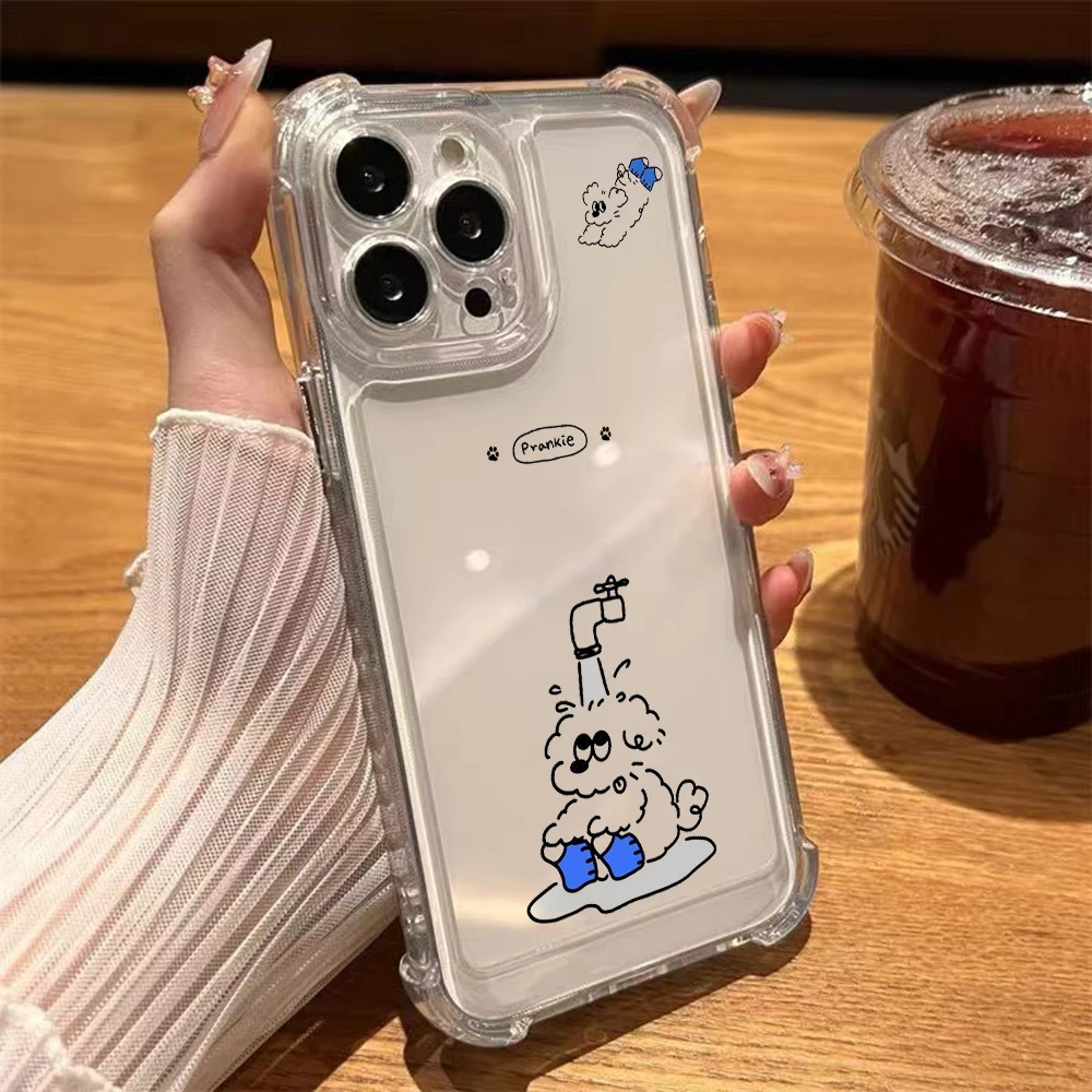 Adorable Korean Dog Design Phone Case