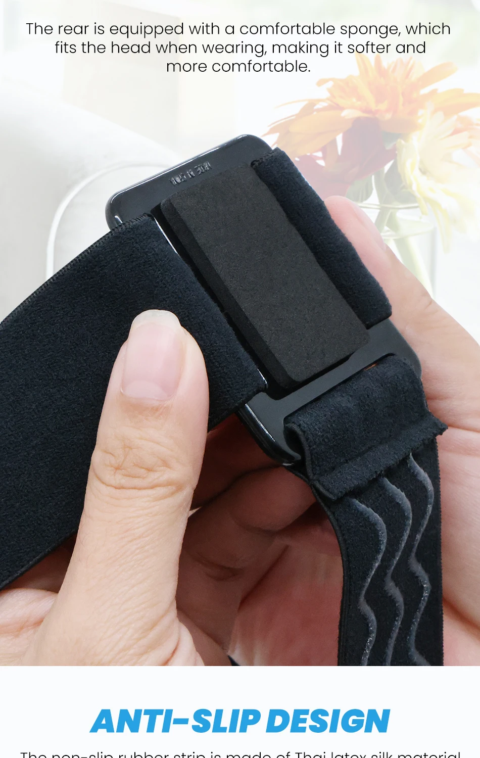 Description Picture 6 of itemGoPro HERO13 original Head Strap+QuickClip headband Insta360 accessory camera holder for Go Pro 12 11 10 9 8 Black sports camera