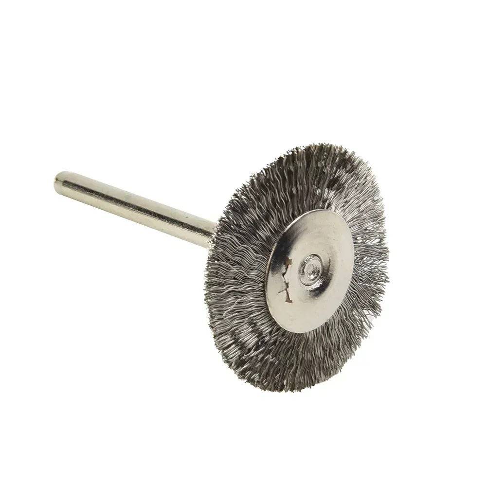 Brass Brush Steel Wire Wheels Brushes Drill Rotary Tools Polishing Rotary Tools Metal Rust Removal Brush Set 10Pcs