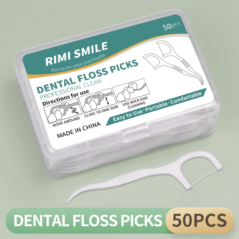 50/150/300/600/1000 PCS dental floss sticks oral care tools 2