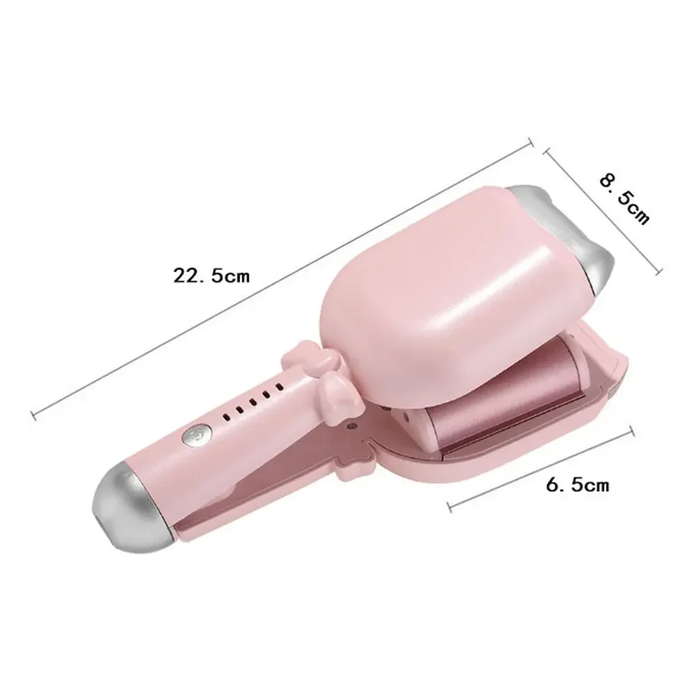 32mm Beach Waves Curling Wand 5 Speed Adjustment Rapid Heating Waver Curling Iron Anti-Scald Easy to Use Ionic Hair Waver