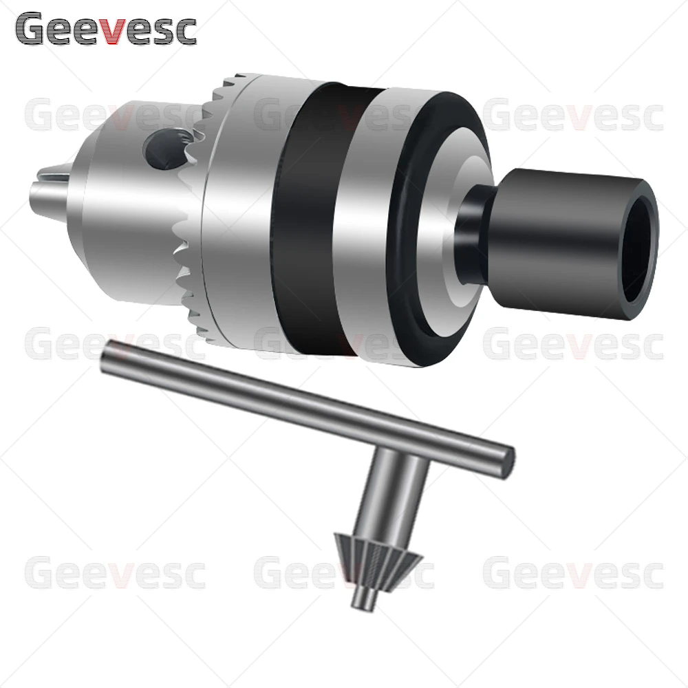 Light type Drill chuck adapter motor shaft drill chuck B10 B12 B16 B18 Locking drill adapter sleeve motor machine taper drill chuck