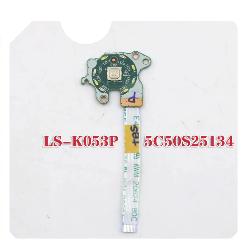 

Для lenovo Thinkbook 14 g3 g4 Светодиодная панель питания с кабелем LS-K053P Power Board C 20VF L. ED для FP 5C50S25134