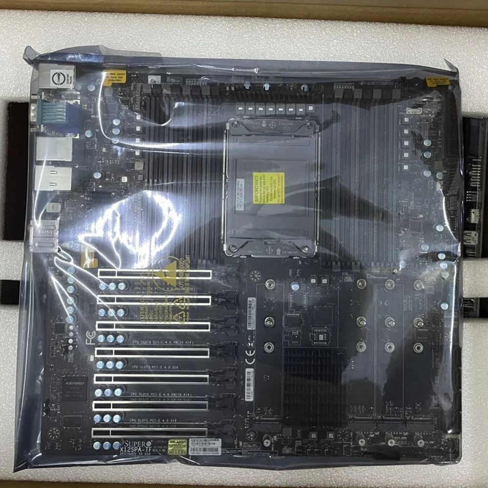 슈퍼마이크로 마더보드용 X12SPA-TF LGA-4189, DDR4 PCI-E4.0 3 세대 제온 확장 가능 프로세서, 제온 W-3300 프로세서