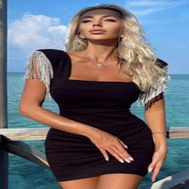 Fashion Celebrate Sparkly Rhinestone Women Sexy Strapless Bodycon Bandage Jumpsuit Runway Nightclub Party Luxury Birthday Outfit