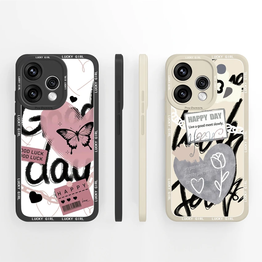 Cartoon Girl Panda Soft Silicone Phone Case - Anti-Slip Slim Back Cover