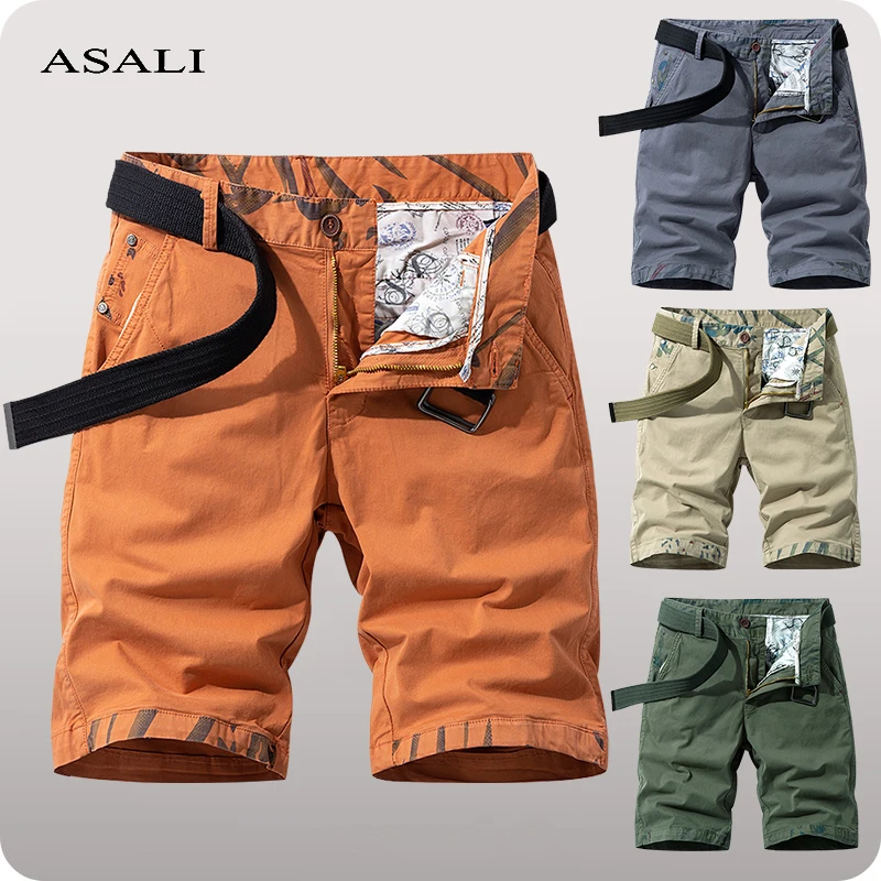 cortos Cargo Harajuku para hombre, ropa calle informal para Hip Hop, con varios bolsillos, 2022 - AliExpress