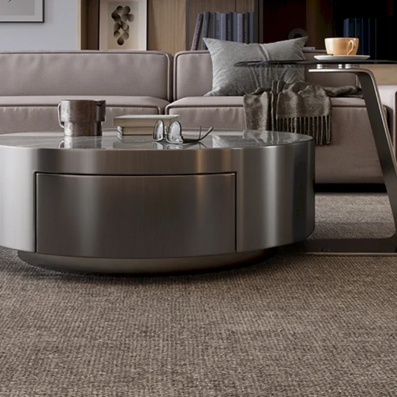 Nordic Luxury Coffee Tables Patio Round Standing Center Organizer Tables Kawaii Cute Mesa Auxiliar Salon Living Room New