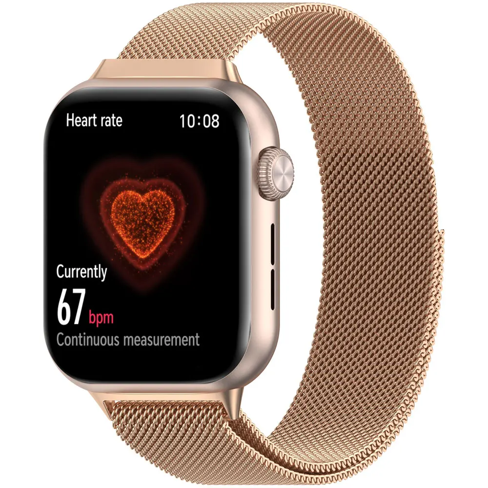 Magnetic Loop Stainless Steel Watchband Bracelet Strap