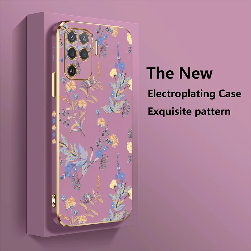 Romantic Garden Leaves Shockproof Phone Case