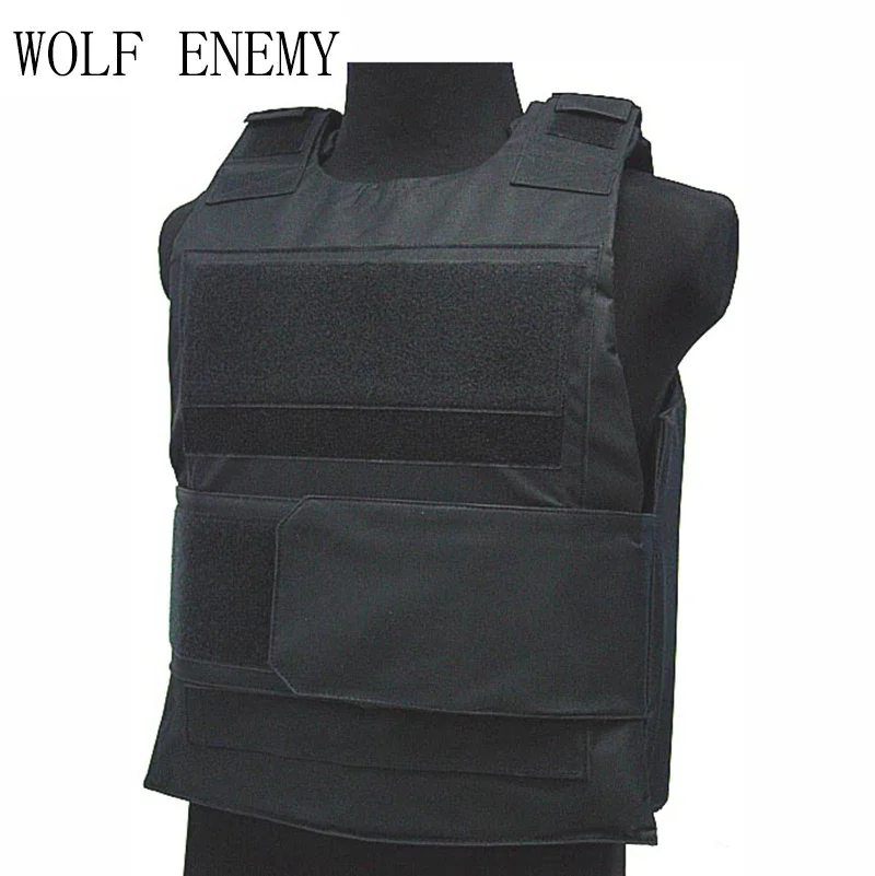 Maoiut Tactisch volwassen Airsoft gevechtstraining modulair militair verstelbaar camouflagevest, Zwart, One size Maoiut Tactisch volwassen Airsoft gevechtstraining modulair militair verstelbaar camouflagevest, Zwart, One size