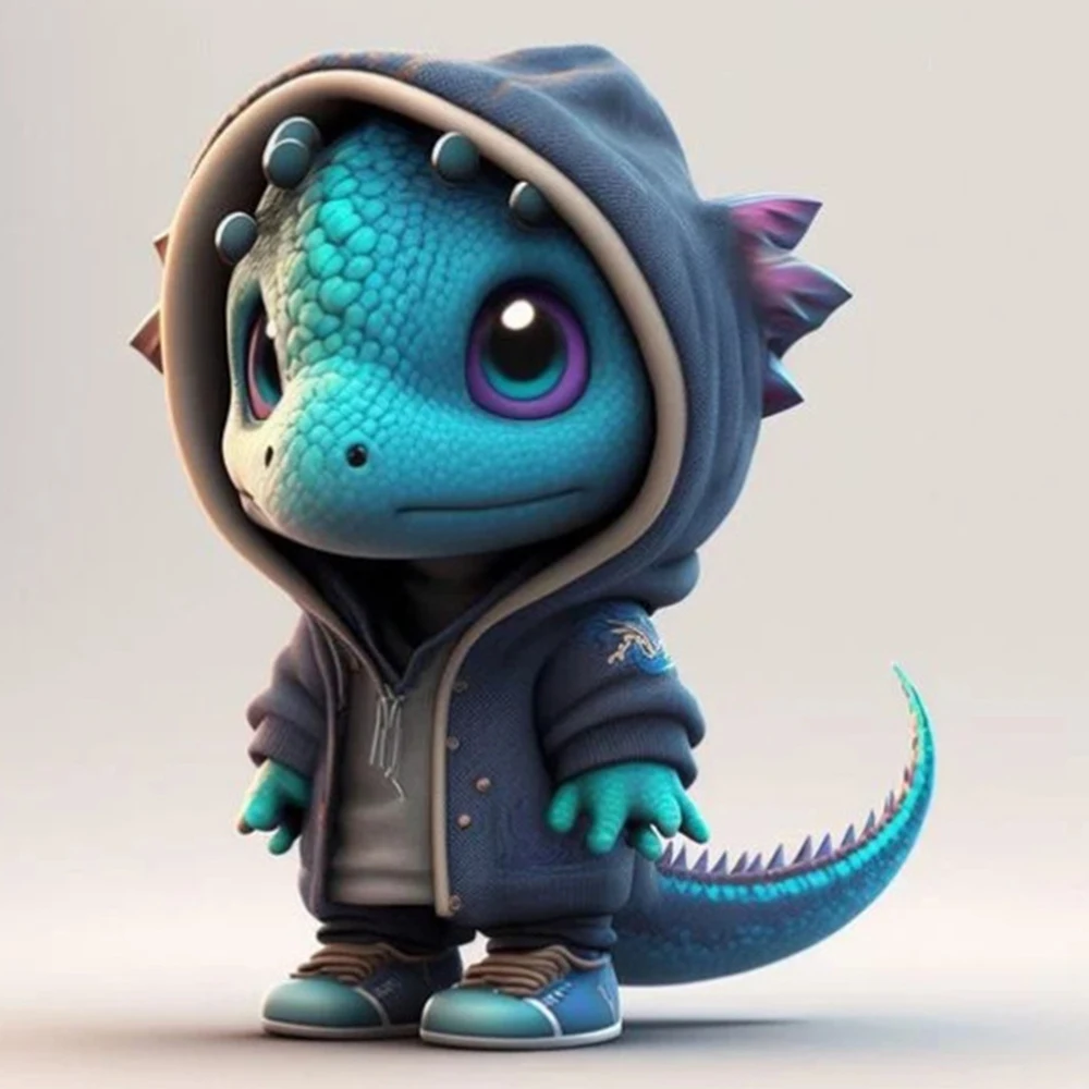 

Украшения в виде динозавров, красивый дизайн ручной работы, высококачественные материалы, милая форма, идеальный подарок, Детские драконы, ювелирные изделия, резиновые украшения