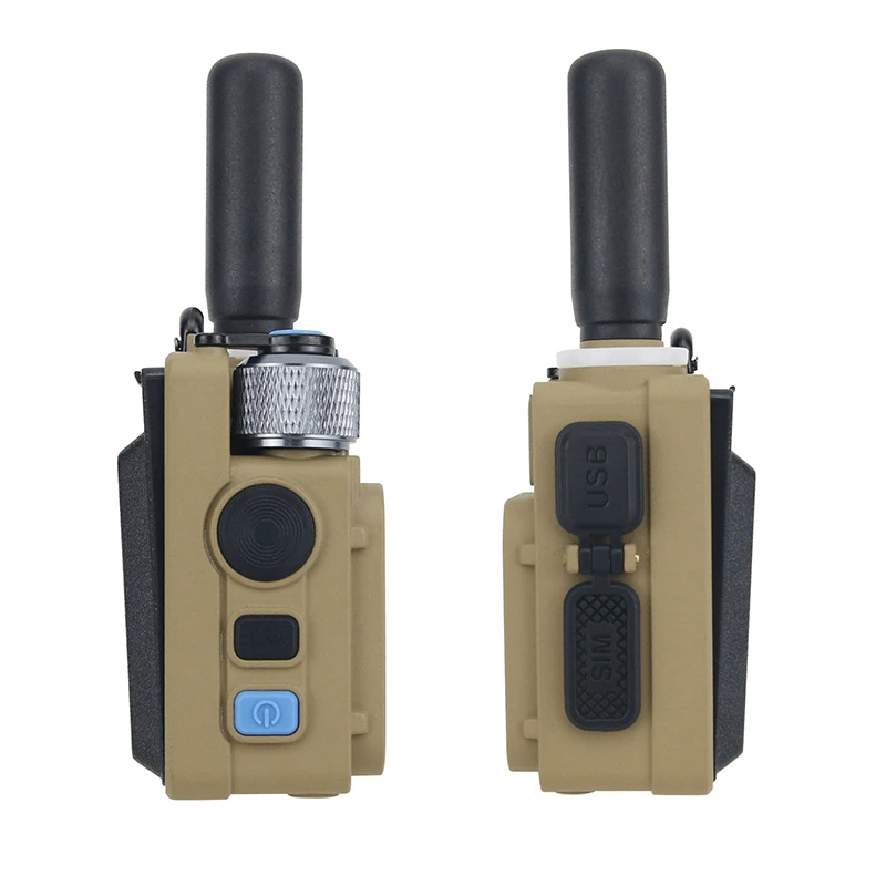 UHF Handheld Transceiver G6 Walkie Talkie, 5000KM 10W Wearable Two Channel Radio 400-470Mhz for Nokia Hamgeek