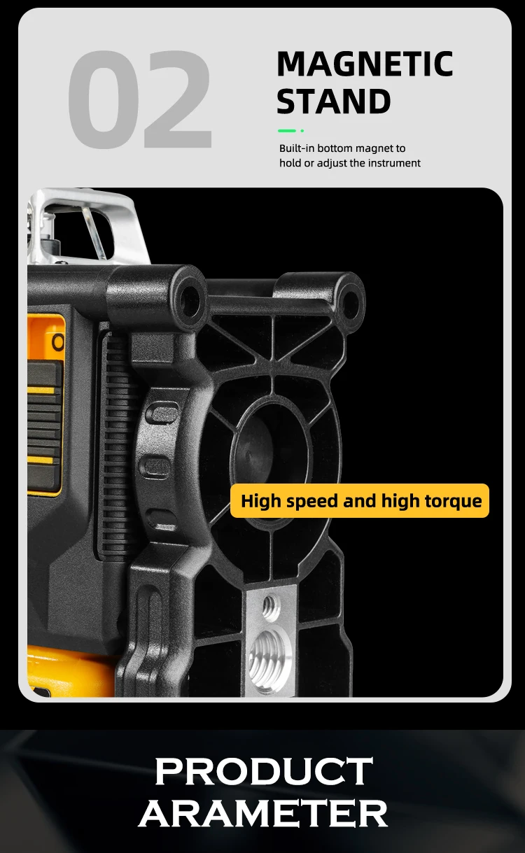 Description Picture 5 of itemDeWalt Laser level Leveling construction tools Laser levels machine 360 DW089LG 12 wires Cross nivel professional Tool Beam Lase