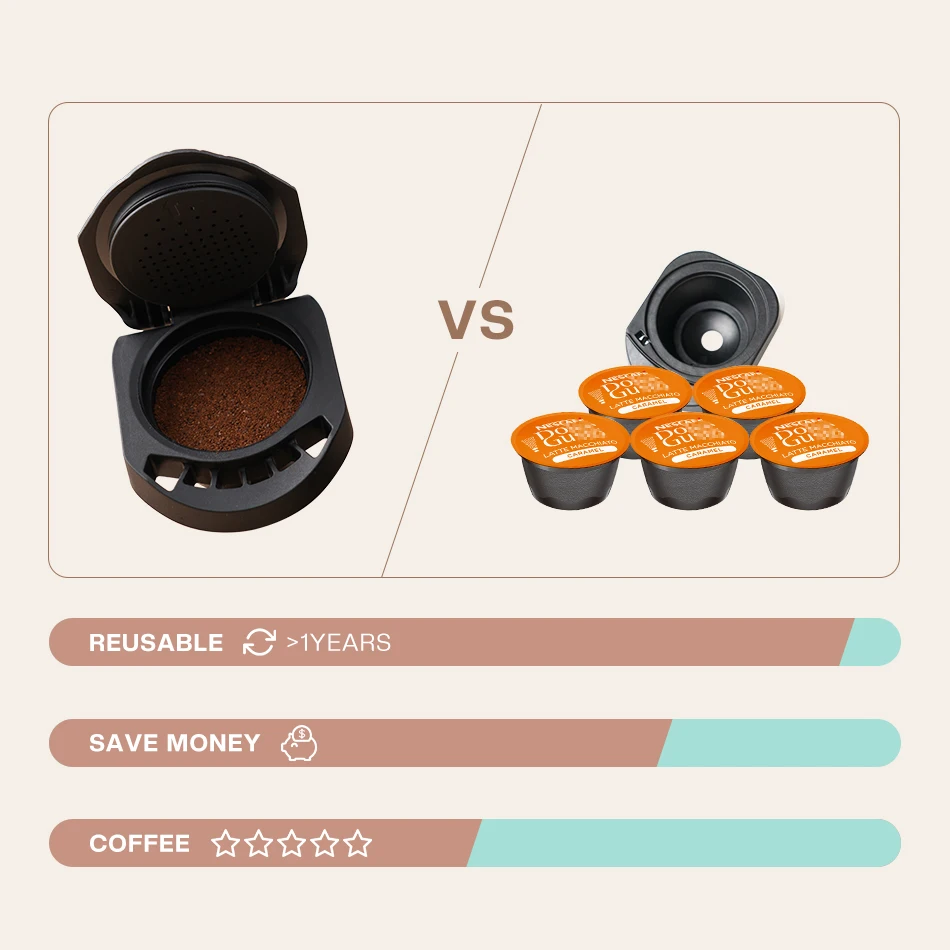 Universal Adapter for Reusable Coffee Capsules