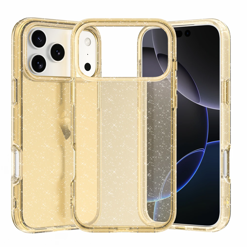 Luxury Glitter Transparent Shockproof Clear Protective Case