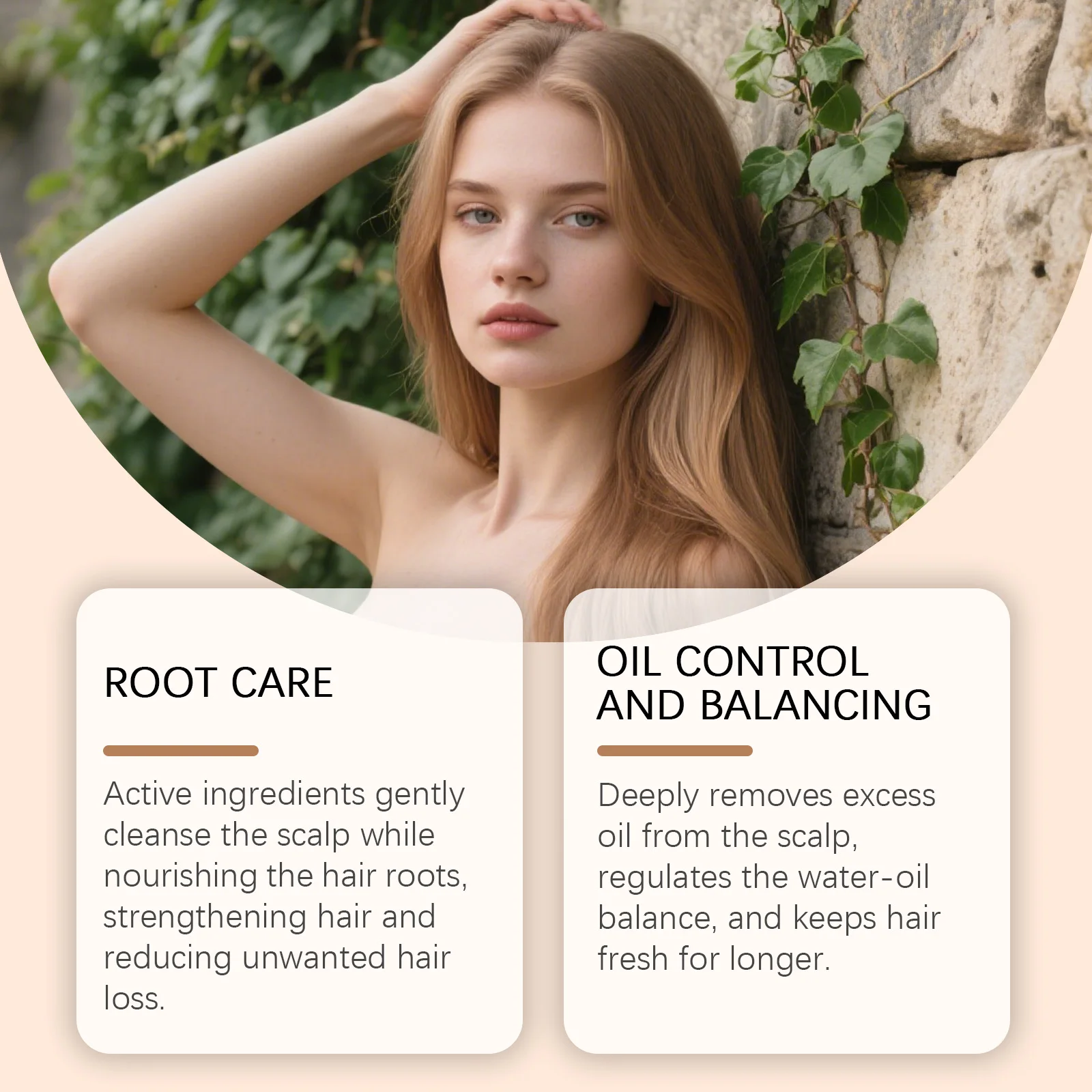 Herbal Oil-Control Shampoo Bar-A Hair-Care Shampoo Bar for Cleansing Hair ,Nourishing Tresses,and Delivering Smooth Shine&Volume