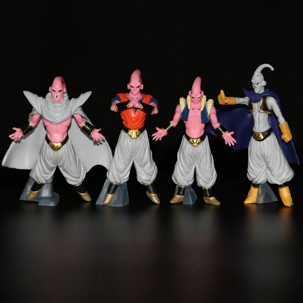 8 pçs/set anime dragon ball z majin buu supremo kai buu gotenks buu piccolo  buu pvc figuras de ação modelo bonecas brinquedos crianças presentes -  AliExpress