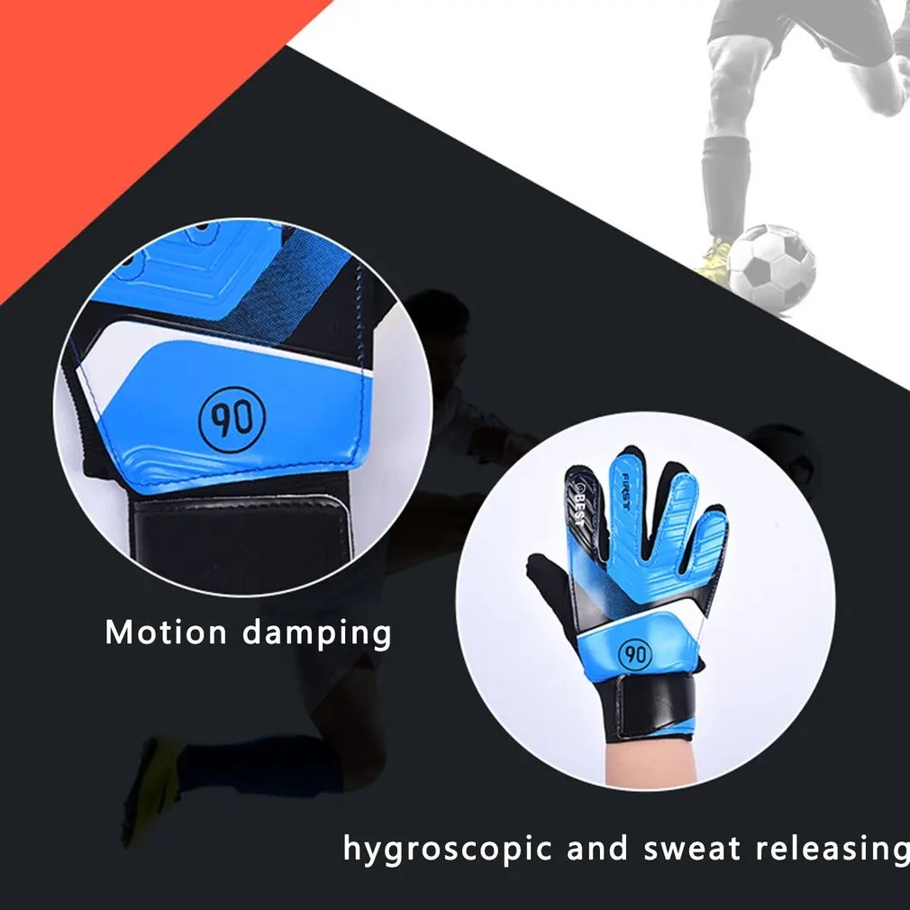 Professional Soccer Goalkeeper Glvoes Latex Finger Protection Children Adults Football Goalie Glove for Ball Sporting