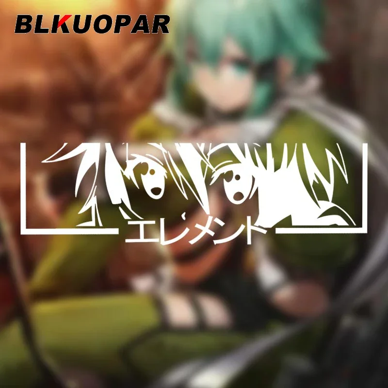 

BLKUOPAR For Hunter x Hunter Killua Zoldyck Car Stickers Vinyl Car Wrap Decal Air Conditioner Personality Creative Die-cut Decor