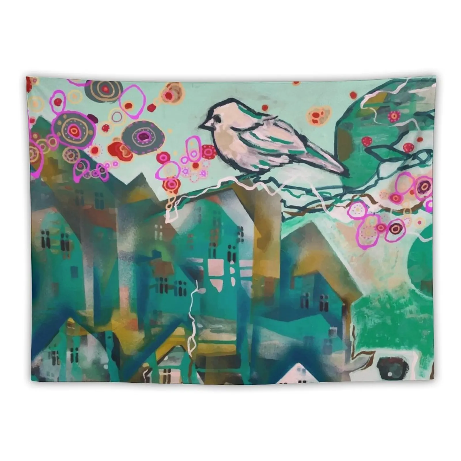 

city bird II Tapestry Decorative Wall Murals Decor Home Things To Decorate The Room Tapestry