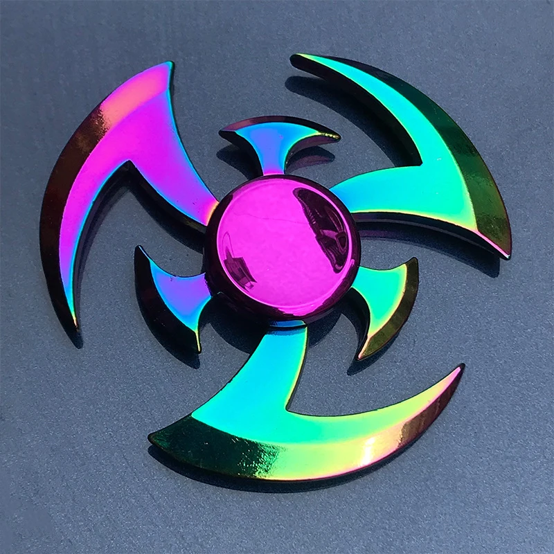 Alloy Rainbow Fidget Spinner Antistress Colorful R118 Bearing Hand Spinner ADHD Finger Spinner Stress Relief Toys For Aldult Kid 2 Alloy Rainbow Fidget Spinner Antistress Colorful R118 Bearing Hand Spinner ADHD Finger Spinner Stress Relief Toys For Aldult Kid 2