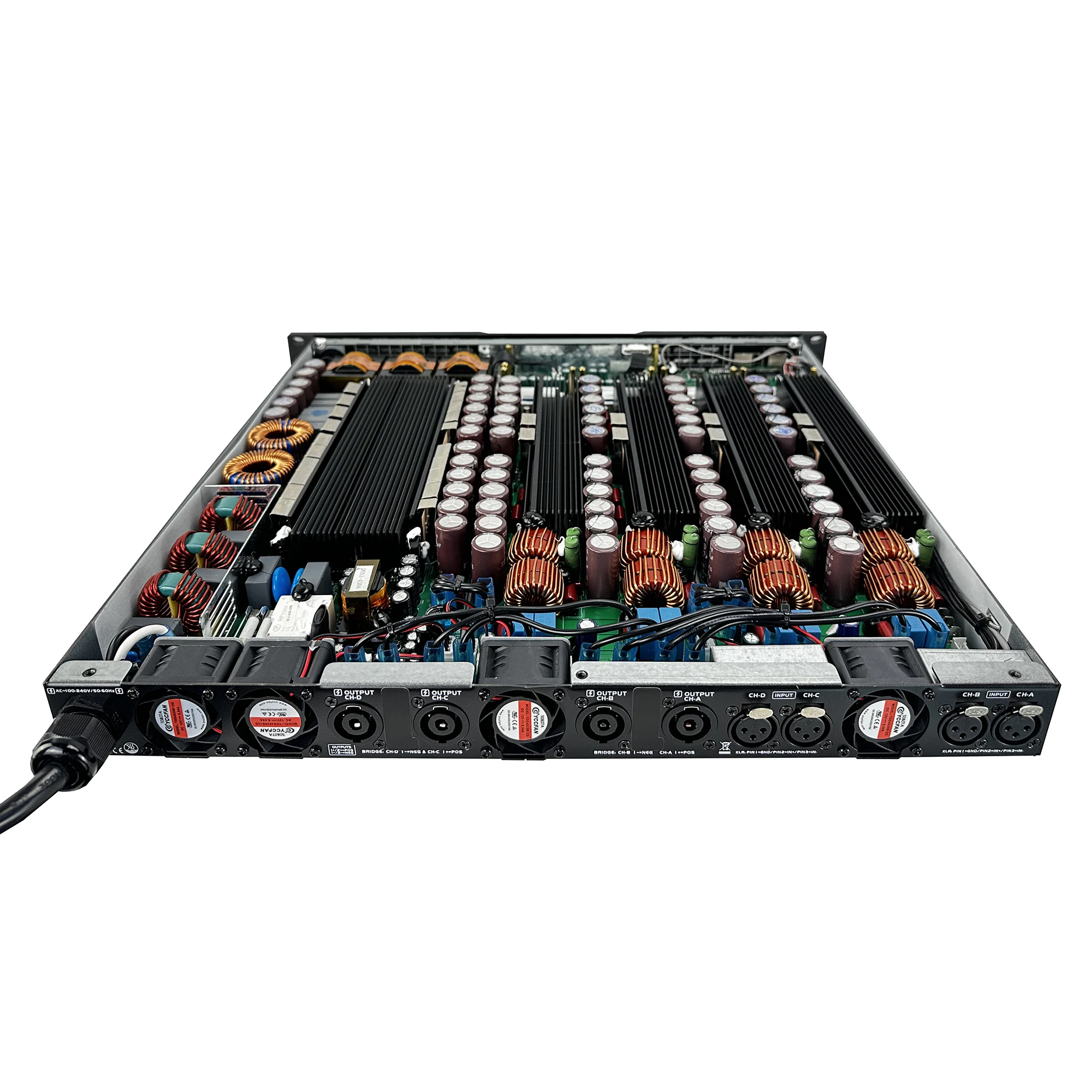 Leicozic 10000W DSP Amplifier Subwoofer Amplificador 4