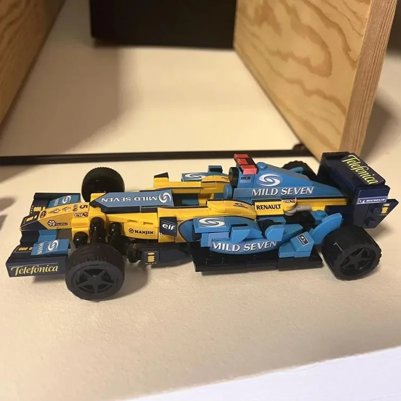 테스타로사 MOC-82098 F1 R25 몬자 포뮬러 1 경주용 자동차 모델 조립 키트, 크리에이터 블록 장난감, 어린이 소년 생일 선물, 신제품