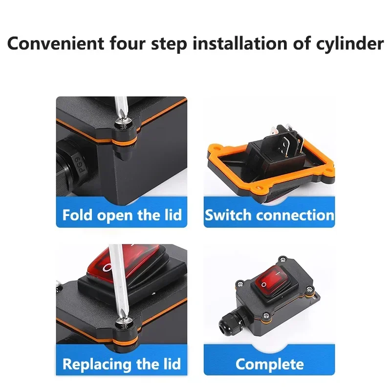 High-Performance Waterproof Switch - Dual Gear IP65 Rainproof Electrical Switch