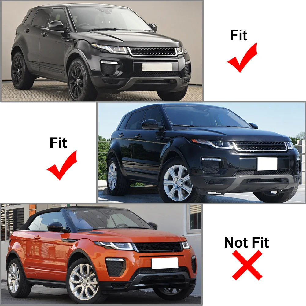 랜드로버 레인지로버 이보크 자동차 앞 범퍼 에어 디플렉터, 비 스포츠 2016 2017 2018 2019