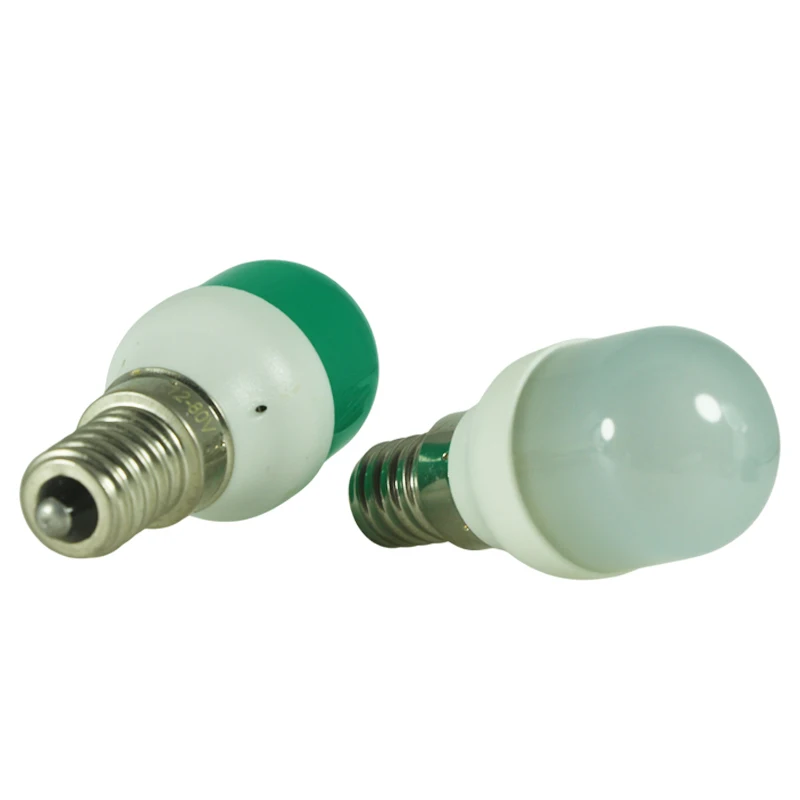 앰폴레타 LED 전구 E14 12v 24v 36v 110v 220v 미니 2W T26 컬러풀 장 크리스마스 야간 조명 12볼트 110v 220v 캔들 램프