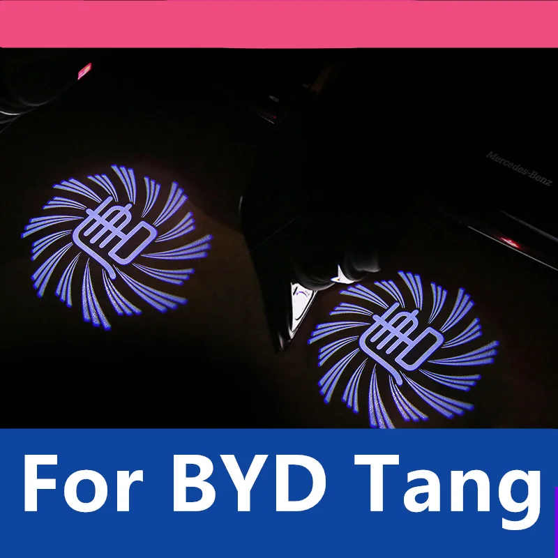 

Освесветильник для двери автомобиля BYD Tang 2018-2022 HD, модифицисветильник свет для проекции двери автомобиля, специальная атмосферсветильник высокого качества
