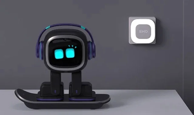 EILIK-Robot de juguete para niños, juguete inteligente, compañero  interactivo, color rosa y azul, brillante, 2023 - AliExpress