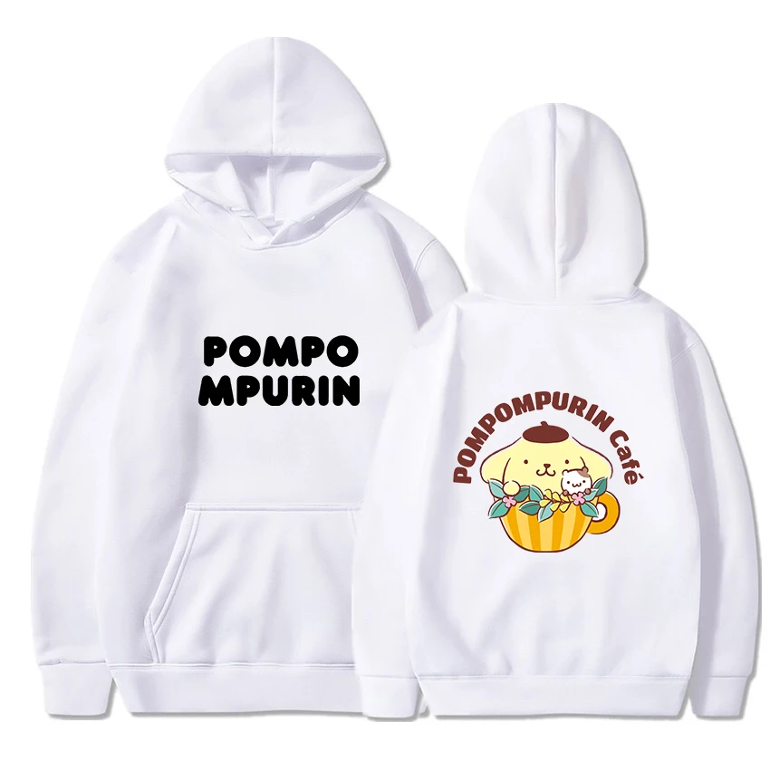 

Pompompurin Women Men Thin Hoodie Sweatshirt Kid Casual Sweatshirt Fashion Hip Hop Streetwear Pullover Hoodies