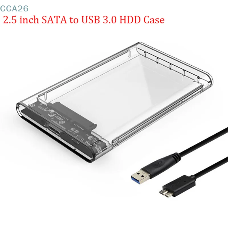 Custodia Esterna Per Disco Rigido Hdd Da Usb 2.5 A Sata Ssd Da 3.0''