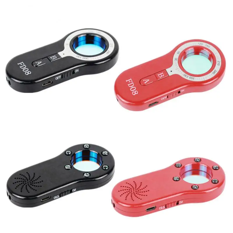 

Infrared Detector Built-in Battery Prevent Monitoring Anti-cam Scanner Anti-sneak Privacy Protection Household Hotel Alarm Mini