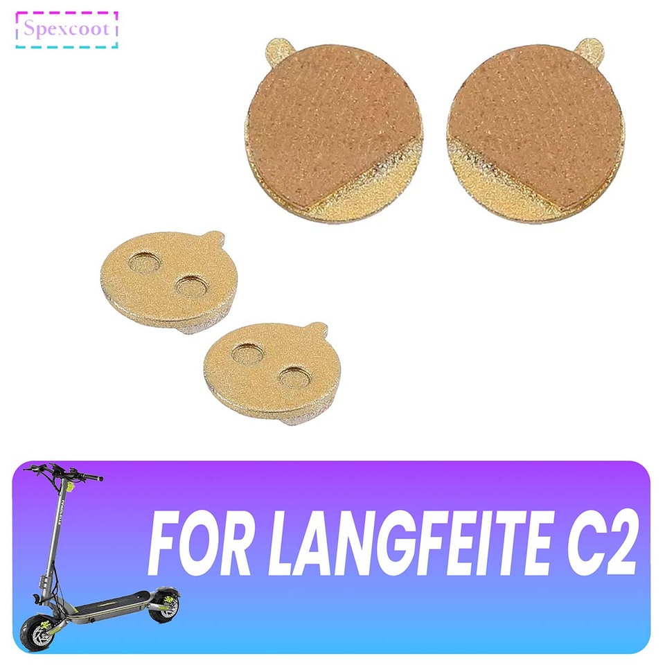 Brake Disc For LANGFEITE C2 coupe Electric Scooter Metal Disc Brake Pad Replacement Parts Durable High Performance