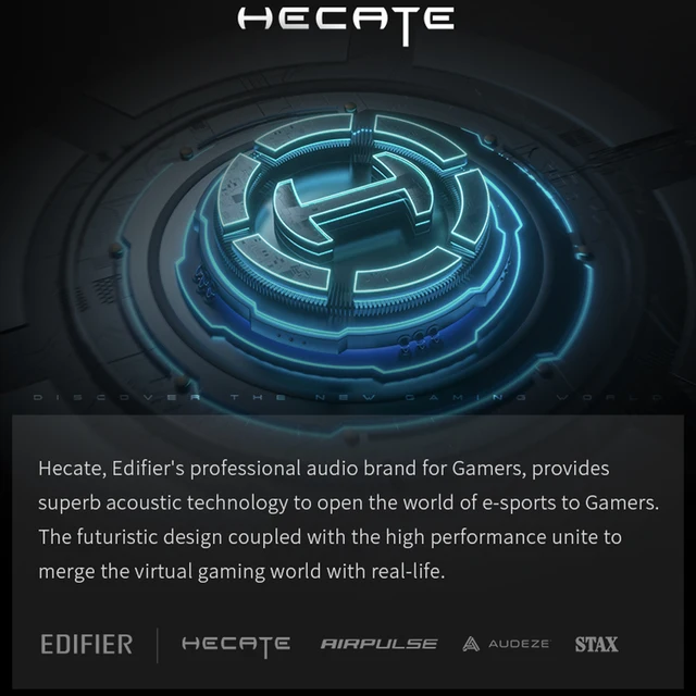 Edifier Hecate G2BT Auriculares Gaming, Doble Micrófono con Cancelación de  Ruido, Luz RGB, Auriculares Bluetooth Over Ear, Ligeros, Graves Potentes,  para Smartphones/Tablets/Laptops/Switch (Gris) : : Videojuegos