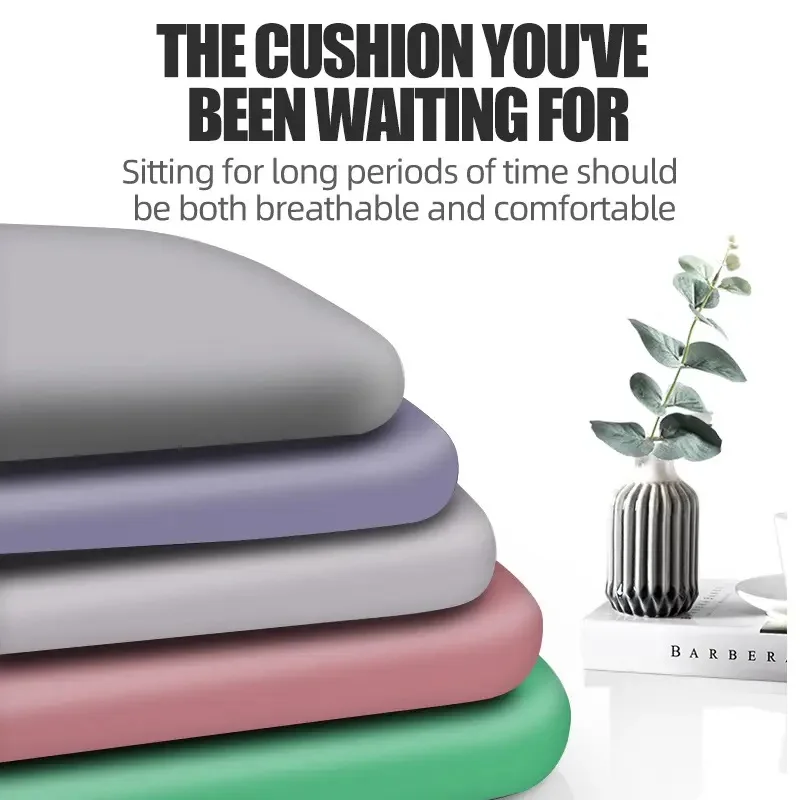 1 PC Large Blcak Car Seat Cushion, Travel Cushion, Suitable For Long-distance Travel, Office Sedentary, Relieve Lower Back Pain 4