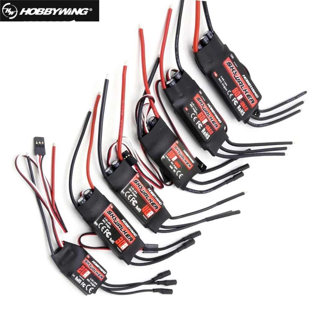 Description Picture 6 of itemHobbywing Skywalker 20A 30A 40A 50A 60A 80A ESC Speed Controler With UBEC For RC FPV Quadcopter Airplanes Helicopter -ANTENNA