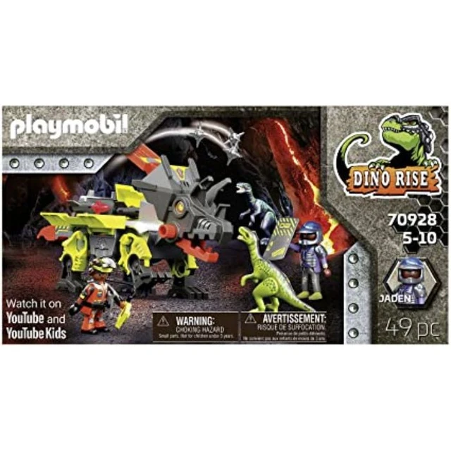 PLAYMOBIL® Figurine Robo-Dino de combat 70928