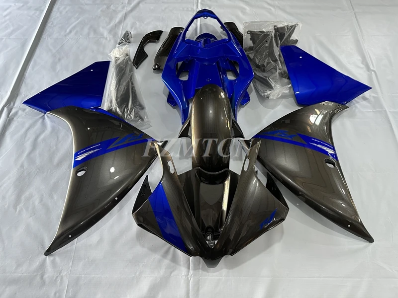 

4Gifts New ABS Motorcycle Whole Fairings Kit Fit for YAMAHA YZF - R1 2012 2013 2014 12 13 14 Bodywork Set Cool Red Blue