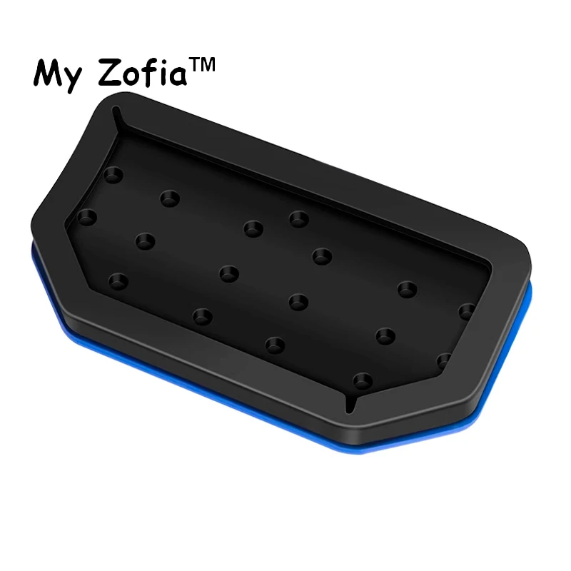 Car Accelerator Brake Pedals Cover Aluminum Alloy Non Slip Pads Pedal Cover Accessories For Leapmotor C10