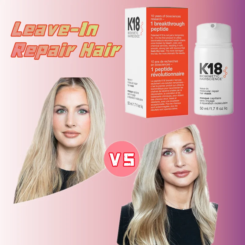 

K18 Leave-In Molecular Repair Hair Mask Damage Restore Soft Hair Deep Keratin Scalp Treatment Smooth Hair Care Product Original