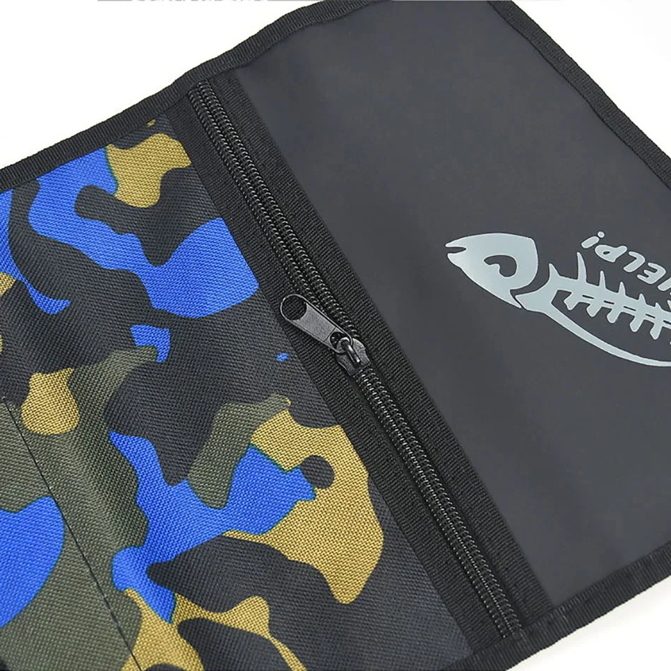 Neue Angeln Locken Lagerung Handtasche Wasserdichte Köder Taschen Angelgerät Tasche mit Carbiner Tragbare Weiche Köder Fall Meer Tackle – Detail 7