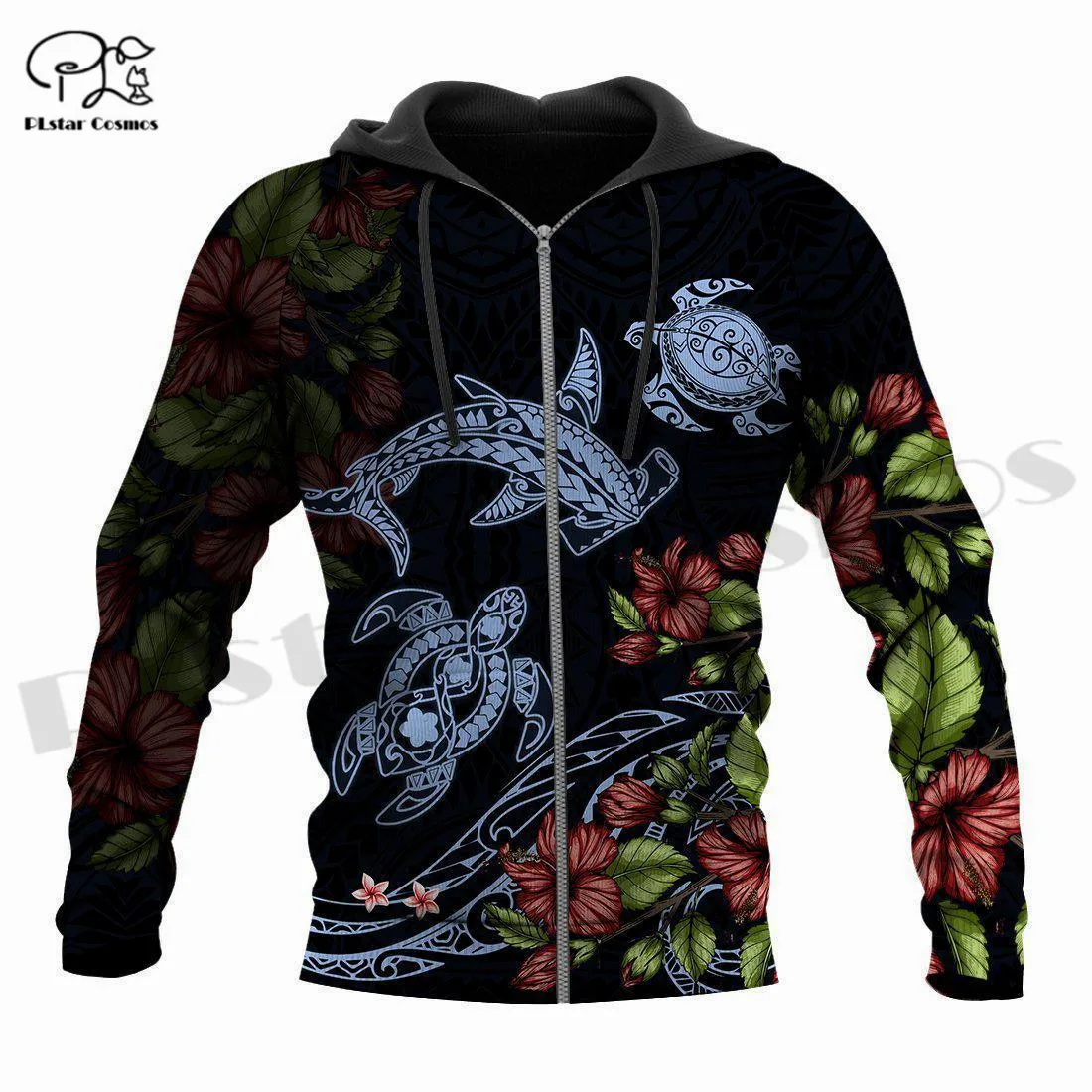 PLstar Cosmos 3Dprint Newest Samoa Polynesia Tattoo Turtle Art Harajuku Streetwear Casual Unique Unisex Hoodies/Sweatshirt/Zip 1