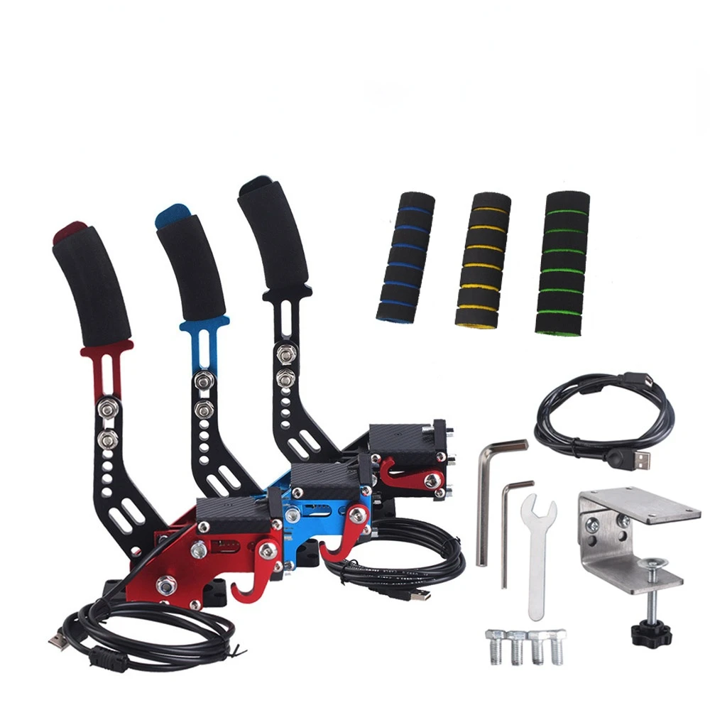 New Logitech Brake System 14 Bit Hall Sensor Usb Handbrake Sim For Racing Games G25/27/29 T300 T500 Fanatec Osw Dirt Rally Red | Автомобили