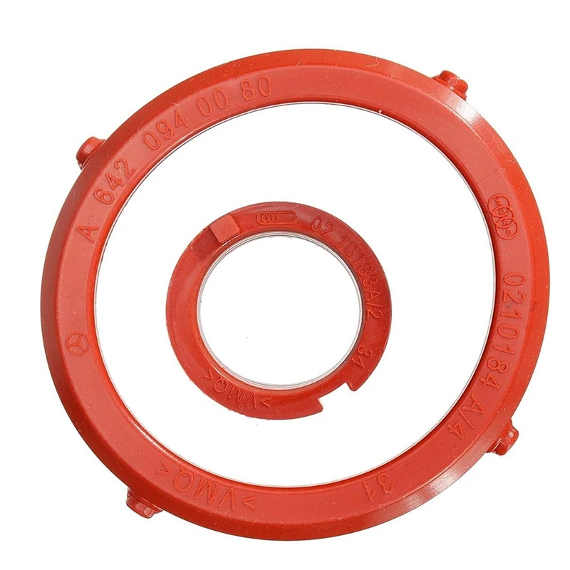 2pcs Car Engine Turbo Intake Seal & Engine Breather Seal Kit for Mercedes-Benz OM642 Engines Accessories